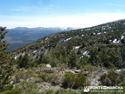 El Puerto del Reventón - San Ildefonso - Rascafria; senderismo la gacela